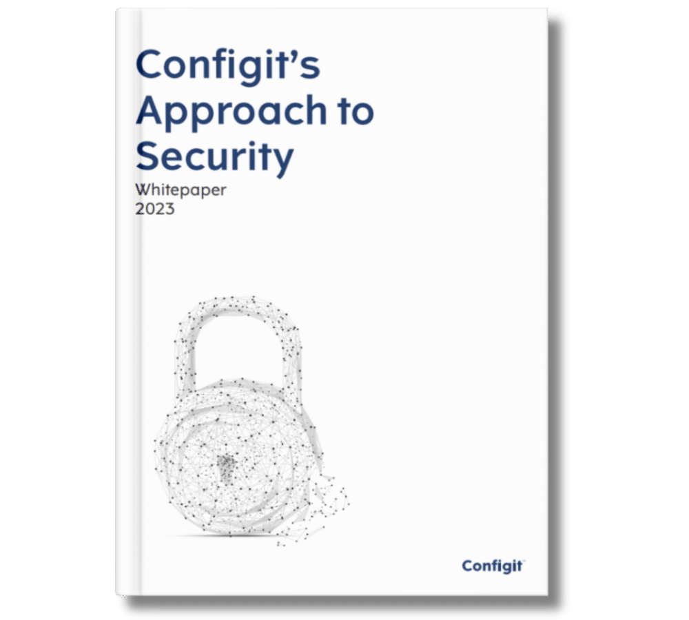 Configit s Approach to Security