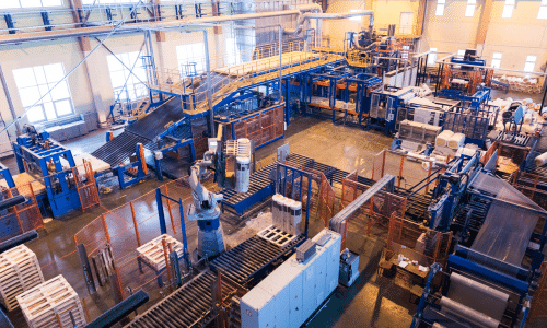 Industrial equipment plant