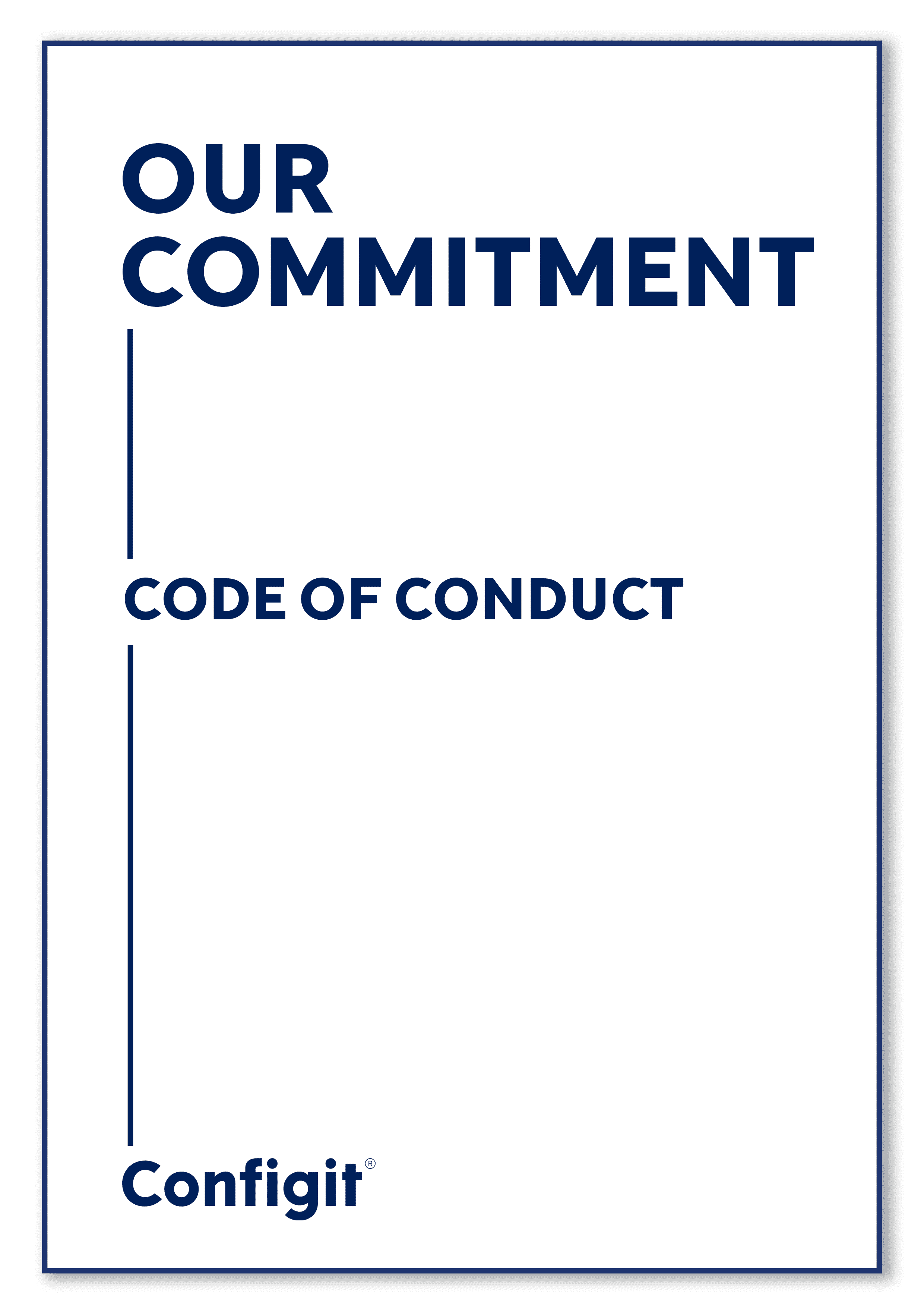 code of conduct cover configit